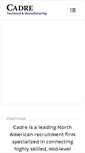Mobile Screenshot of cadretechnical.com